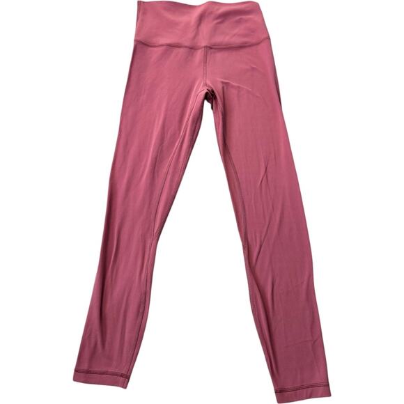Lululemon Align Pant II *25" Misty Merlot NULU EUC Size 6 - Picture 6 of 11